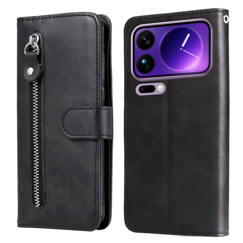Housse Xiaomi 17 Pro Max Poche Zippée