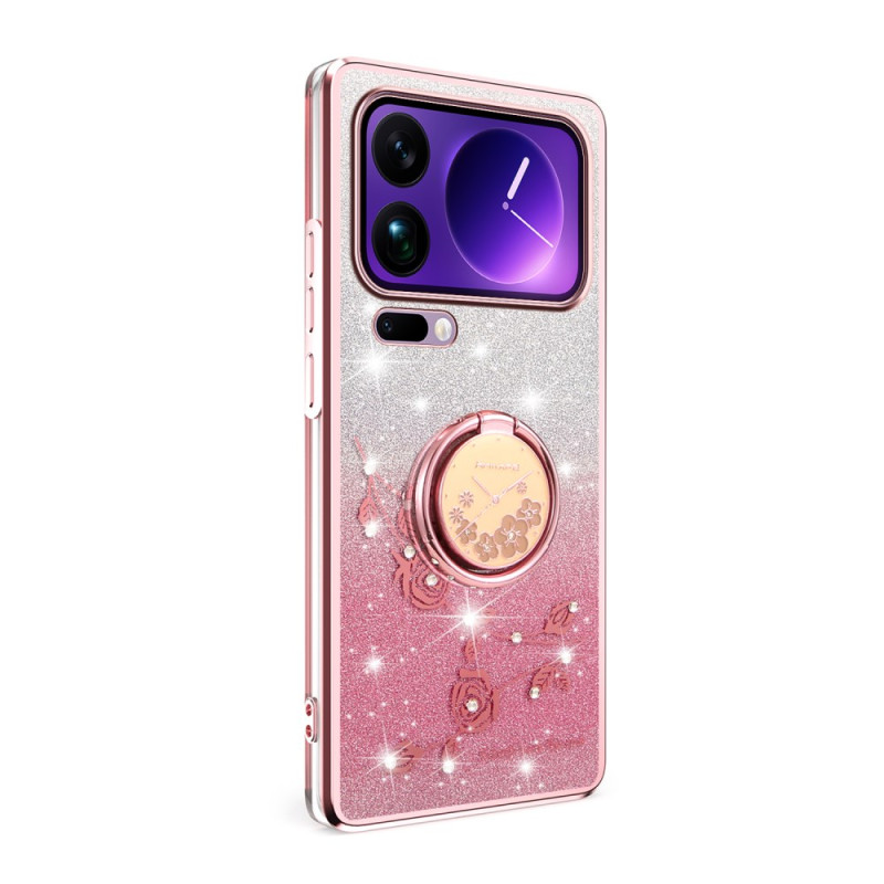 Coque Xiaomi 17 Pro Anneau-Support Strass