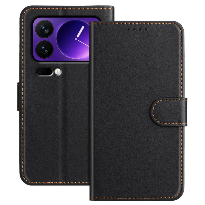 Housse Xiaomi 17 Pro Effet Cuir Uni