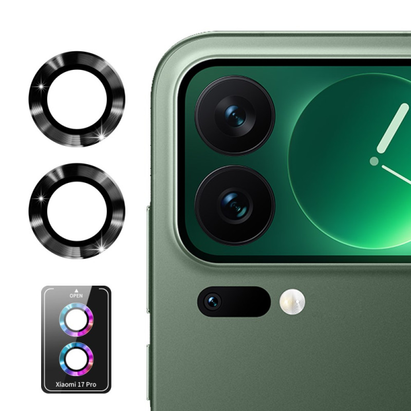 Lentilles de Protection en Verre Trempé pour Xiaomi 17 Pro (anneaux)