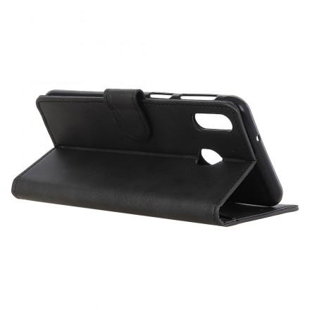 Housse Huawei Y6 2019 Effet Cuir Matte Rétro Housse Huawei Y6 2019 Effet Cuir Matte Rétro
