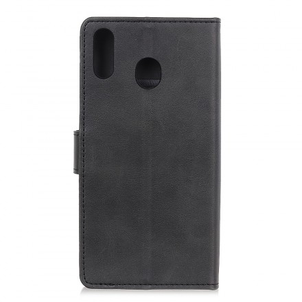 Housse Huawei Y6 2019 Effet Cuir Matte Rétro Housse Huawei Y6 2019 Effet Cuir Matte Rétro