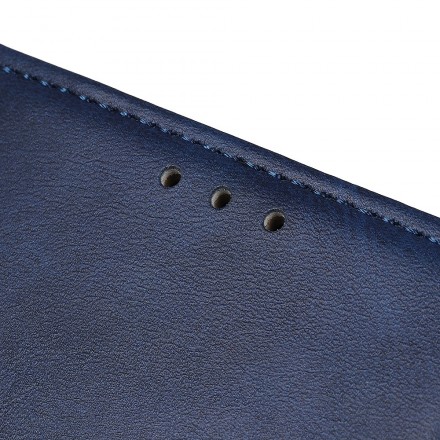 Housse Huawei Y6 2019 Effet Cuir Matte Rétro