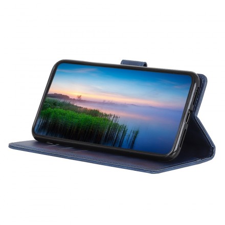 Housse Huawei Y6 2019 Effet Cuir Matte Rétro