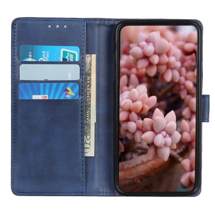 Housse Huawei Y6 2019 Effet Cuir Matte Rétro