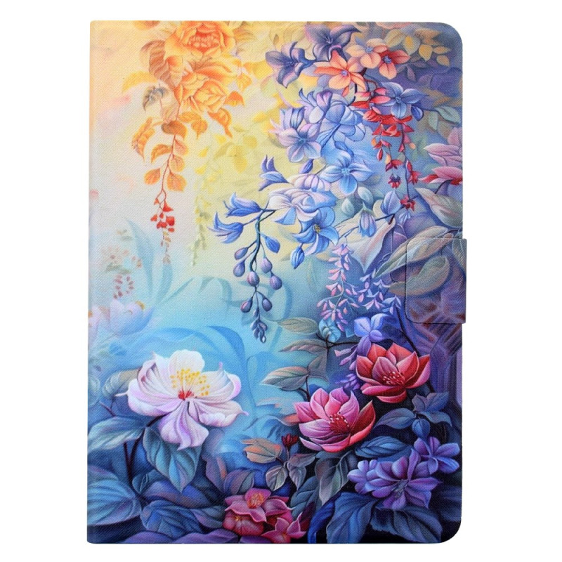Housse Samsung Galaxy Tab S11 Peinture Florale