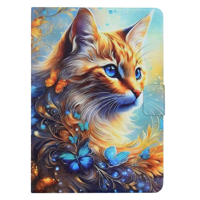 Housse Samsung Galaxy Tab S11 Peinture Chat