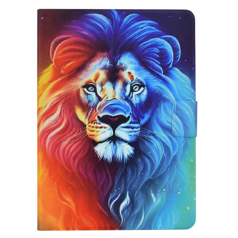 Housse Samsung Galaxy Tab S11 Lion Coloré