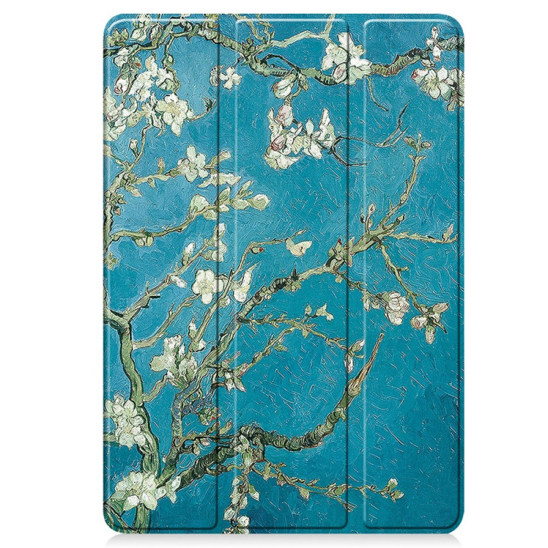 Smart Case Samsung Galaxy Tab S11 Porte-Stylet Fleurs d'Abricotier