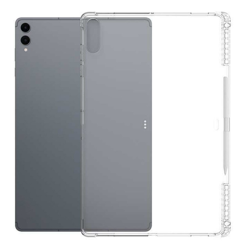 Coque Samsung Galaxy Tab S11 Ultra Transparente avec Porte-Stylet