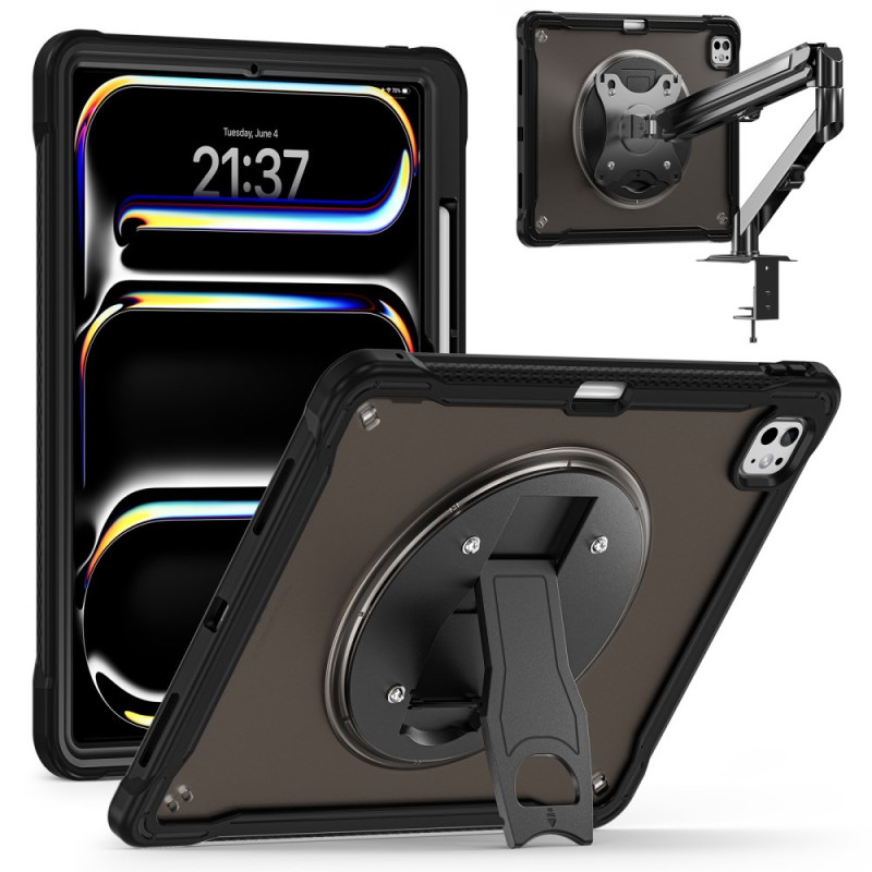 Coque iPad Pro 13 (2025) / 13 (2024) Translucide avec Support