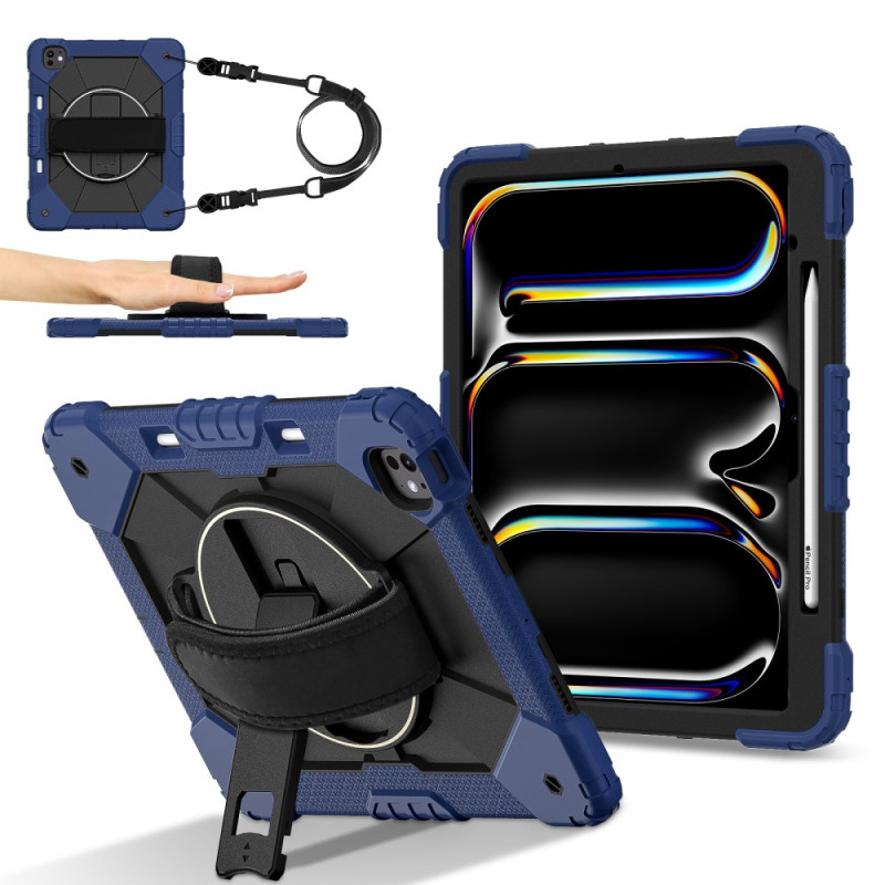 Coque iPad Pro 13 (2025) / 13 (2024) Sangle Manuelle et Bandoulière