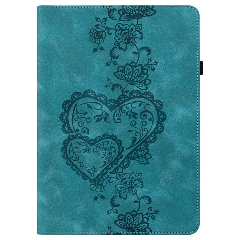 Étui iPad Pro 13 (2025) / 13 (2024) Effet Daim Coeur