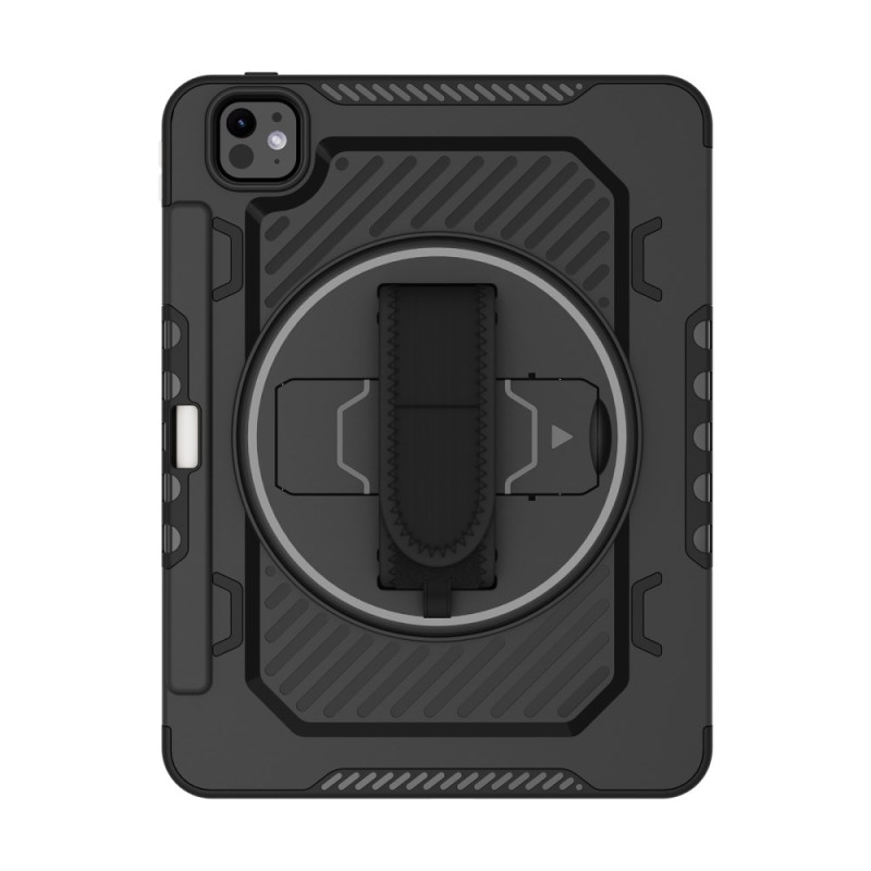 Coque iPad Pro 11 (2025) / 11 (2024) Robuste avec Support Intégré et Sangle