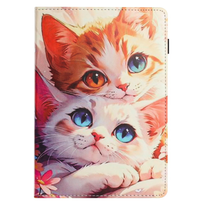 Étui iPad Pro 11 (2025) / 11 (2024) Deux Chats