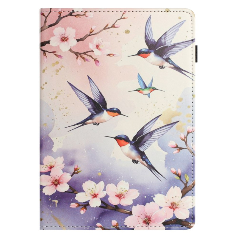 Étui iPad Pro 11 (2025) / 11 (2024) Oiseaux