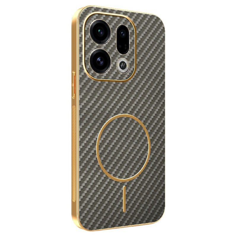 Coque Oppo Find X9 5G Texture Fibre de Carbone