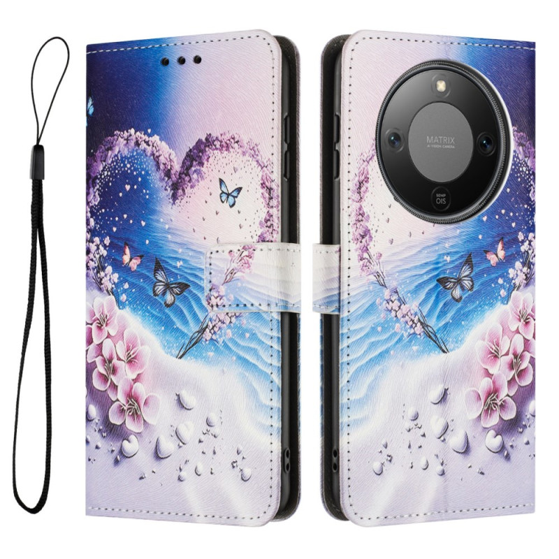 Housse Honor Magic 8 Lite Coeur Marin