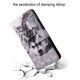 Housse Samsung Galaxy A50 Chien Noir et Blanc
