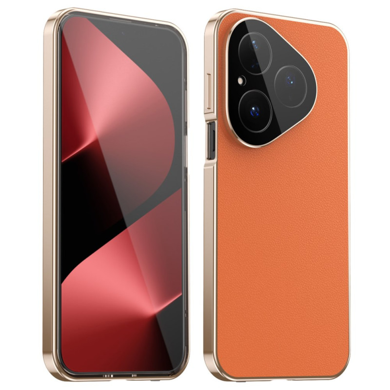 Coque Huawei Pura 80 Design Cuir et Verre Trempé pour Écran