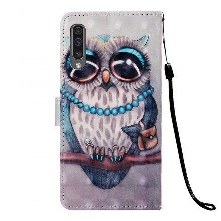Housse Samsung Galaxy A50 Miss Hibou Housse Samsung Galaxy A50 Miss Hibou