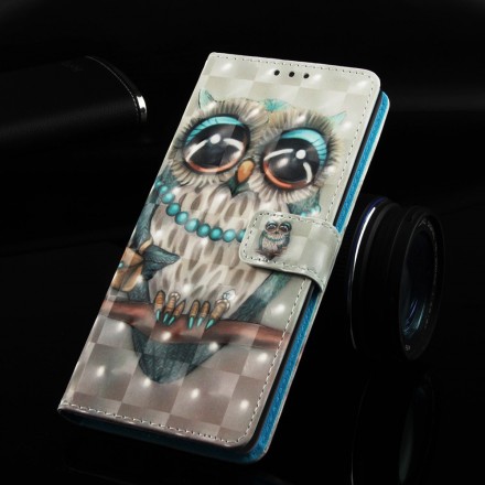 Housse Samsung Galaxy A50 Miss Hibou Housse Samsung Galaxy A50 Miss Hibou