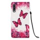 Housse Samsung Galaxy A50 Papillons Rouges Housse Samsung Galaxy A50 Papillons Rouges