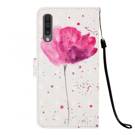 Housse Samsung Galaxy A50 Coquelicot Aquarelle Housse Samsung Galaxy A50 Coquelicot Aquarelle
