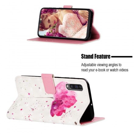 Housse Samsung Galaxy A50 Coquelicot Aquarelle Housse Samsung Galaxy A50 Coquelicot Aquarelle