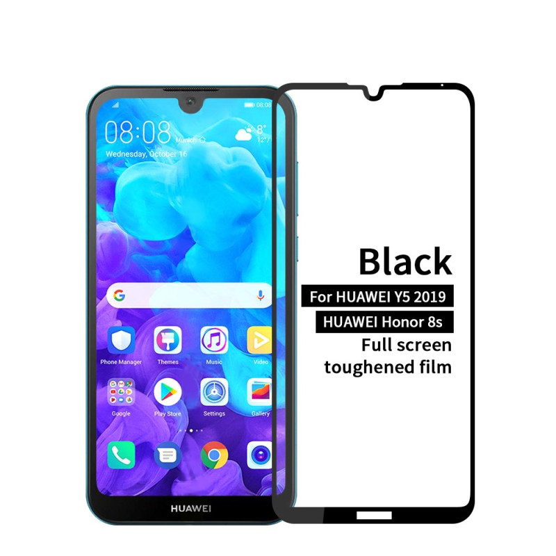 Protection en Verre Trempé Intégrale pour Écran Huawei Y5 (2019) / Honor 8S