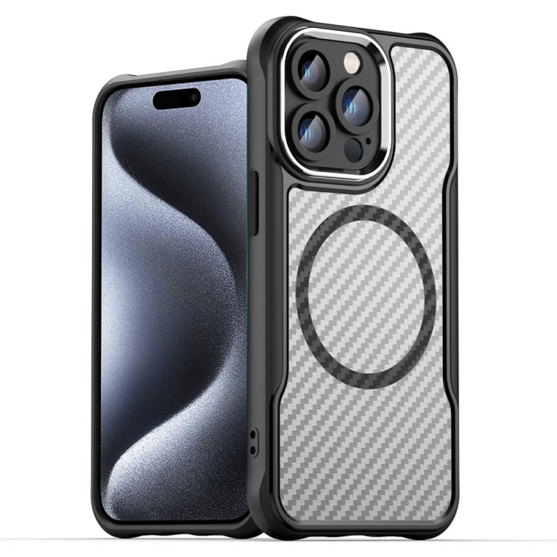 Coque iPhone 14 Pro Max MagSafe Fibre de Carbone