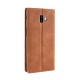Flip Cover Samsung Galaxy J6 Plus Effet Cuir Vintage Stylisé Flip Cover Samsung Galaxy J6 Plus Effet Cuir Vintage Stylisé