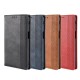 Flip Cover Samsung Galaxy J6 Plus Effet Cuir Vintage Stylisé Flip Cover Samsung Galaxy J6 Plus Effet Cuir Vintage Stylisé