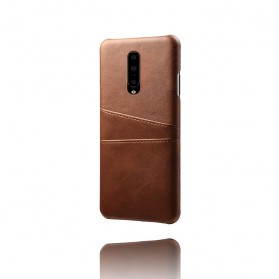 Coque OnePlus 7 Porte Cartes effet cuir