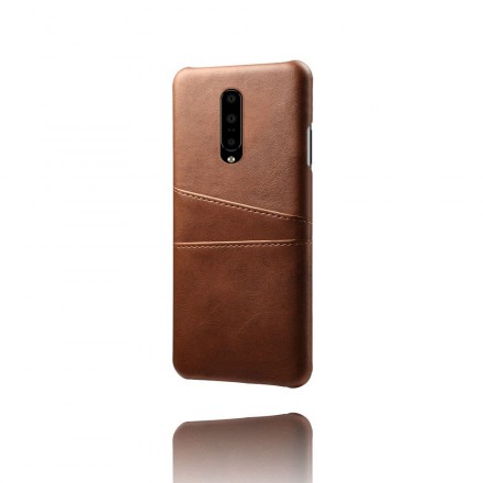 Coque OnePlus 7 Porte Cartes effet cuir