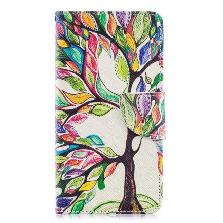 Housse Samsung Galaxy A40 Arbre Coloré Housse Samsung Galaxy A40 Arbre Coloré