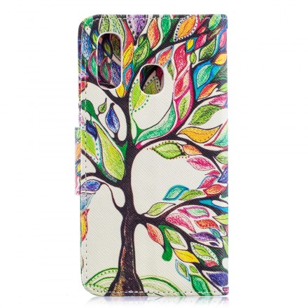Housse Samsung Galaxy A40 Arbre Coloré Housse Samsung Galaxy A40 Arbre Coloré