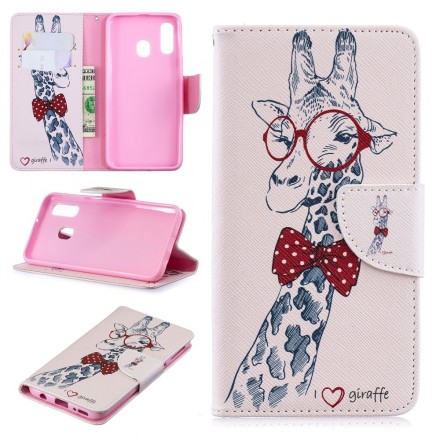 Housse Samsung Galaxy A40 Girafe Intello Housse Samsung Galaxy A40 Girafe Intello