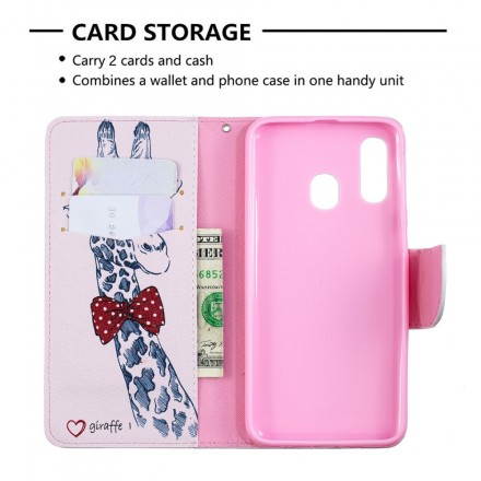Housse Samsung Galaxy A40 Girafe Intello Housse Samsung Galaxy A40 Girafe Intello