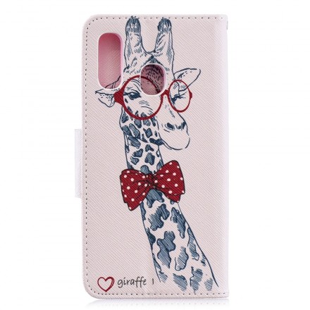 Housse Samsung Galaxy A40 Girafe Intello