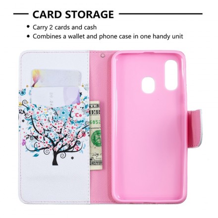 Housse Samsung Galaxy A40 Flowered Tree Housse Samsung Galaxy A40 Flowered Tree