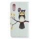 Housse Samsung Galaxy A40 Hibou Perché Sur La Branche Housse Samsung Galaxy A40 Hibou Perché Sur La Branche