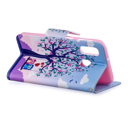 Housse Samsung Galaxy A40 Hiboux Sur La Balancoire Housse Samsung Galaxy A40 Hiboux Sur La Balancoire
