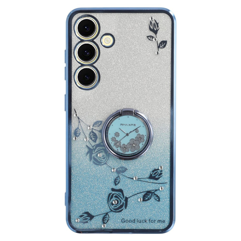 Coque Samsung Galaxy S26 Anneau-Support Paillettes KADEM