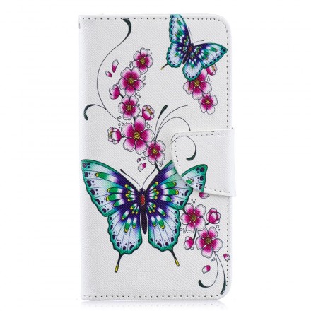 Housse Samsung Galaxy A40 Merveilleux Papillons Housse Samsung Galaxy A40 Merveilleux Papillons