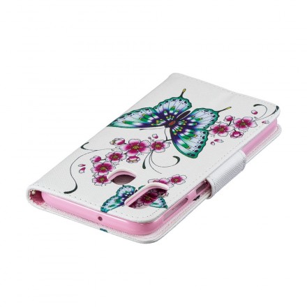 Housse Samsung Galaxy A40 Merveilleux Papillons Housse Samsung Galaxy A40 Merveilleux Papillons