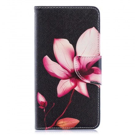 Housse Samsung Galaxy A40 Fleur Rose Housse Samsung Galaxy A40 Fleur Rose