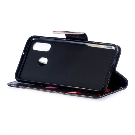 Housse Samsung Galaxy A40 Fleur Rose Housse Samsung Galaxy A40 Fleur Rose