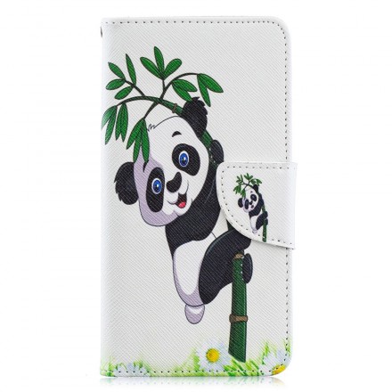 Housse Samsung Galaxy A40 Panda Sur Le Bambou Housse Samsung Galaxy A40 Panda Sur Le Bambou
