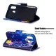 Housse Samsung Galaxy A40 Papillons colorés dans la Nuit Housse Samsung Galaxy A40 Papillons colorés dans la Nuit
